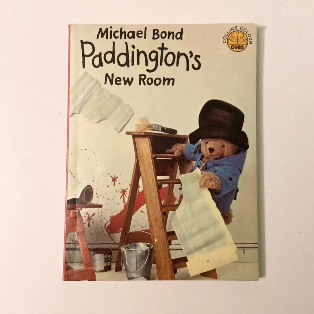 Vintage 1976 Paddingtons New Room Michael Bond Collins Colour Cubs Book